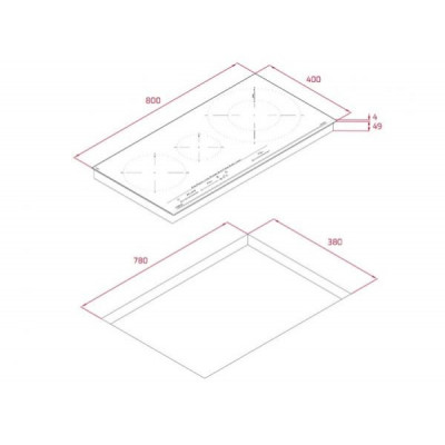 Варильна поверхня електрична Teka IZC 83620 MST (112500039)