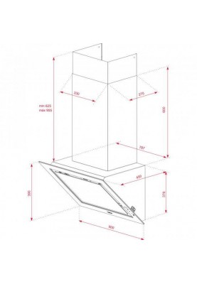 Витяжка похильна Teka DLV 98660 SM 112930032