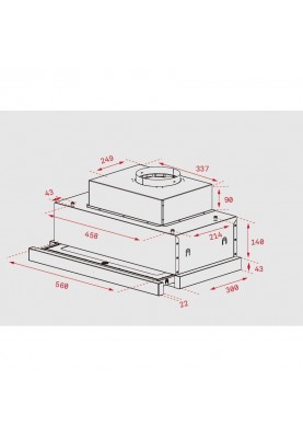 Витяжка телескопічна Teka CNL 6815 Plus (40436840)