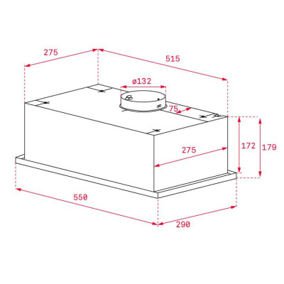 Витяжка, що вбудовується Teka GFG2 SS (40446753)
