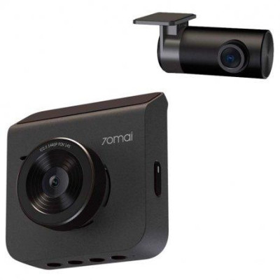Автомобільний відеореєстратор Xiaomi 70mai Dash Cam A400 Gray+Rear Cam RC09 Set (Midrive A400+RC09)