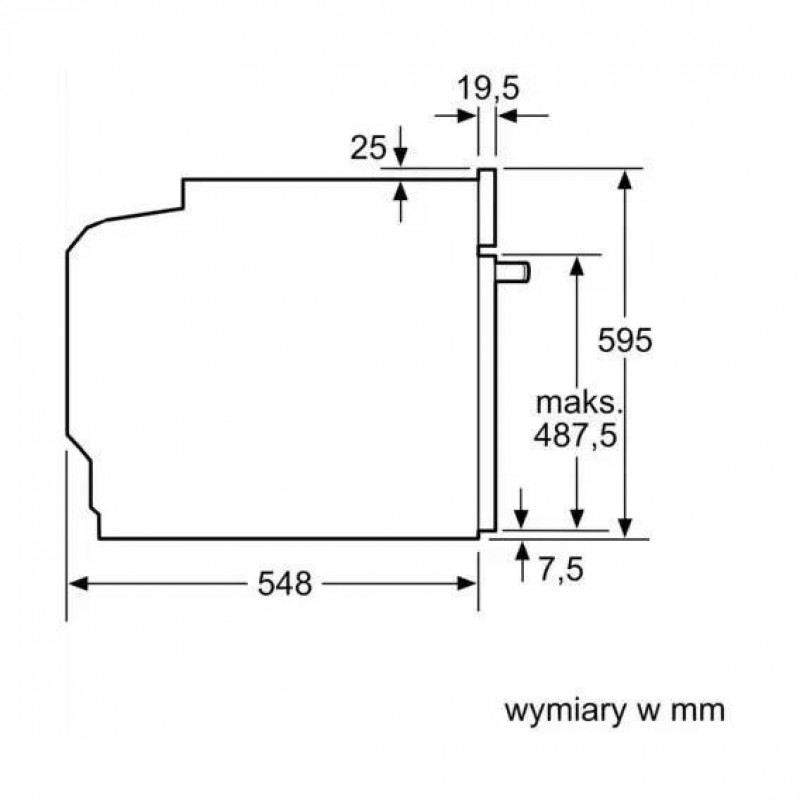 Електрична духовка Bosch HRA574BB0