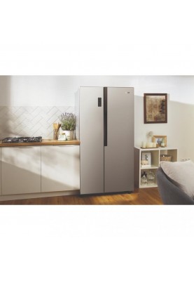 Холодильник із морозильною камерою Gorenje NRS918EMX