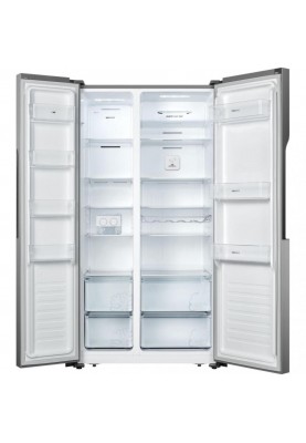 Холодильник із морозильною камерою Gorenje NRS918FMX