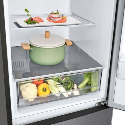 Холодильник із морозильною камерою LG GW-B509CLZM