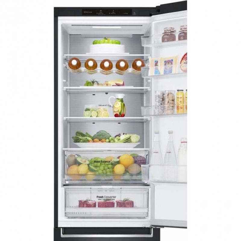 Холодильник із морозильною камерою LG GW-B509SBNM