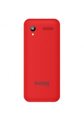 Мобільний телефон Sigma mobile X-style 31 Power Type-C Red