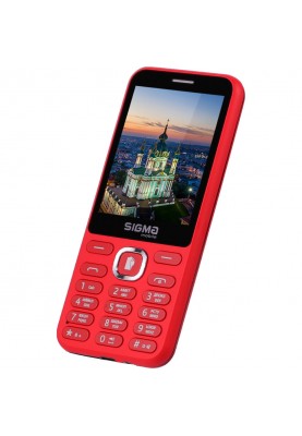 Мобільний телефон Sigma mobile X-style 31 Power Type-C Red