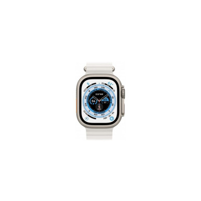 Смарт-годинник Apple Watch Ultra GPS + Cellular 49mm Titanium Case with White Ocean Band (MNH83/MNHF3) Смарт-годинник Apple Watch Ultra GPS + Cellular 49mm Titanium Case with White Ocean Band (MNH83/MNHF3)