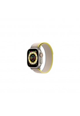 Смарт-годинник Apple Watch Ultra GPS + Cellular 49mm Titanium Case with Yellow/Beige Trail Loop-S/M (MNHD3/MNHK3)