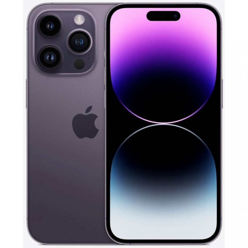Смартфон Apple iPhone 14 Pro 128GB Dual SIM Deep Purple (MQ0D3)