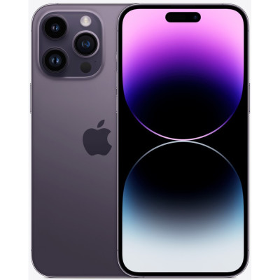 Смартфон Apple iPhone 14 Pro Max 128GB Dual SIM Deep Purple (MQ863)