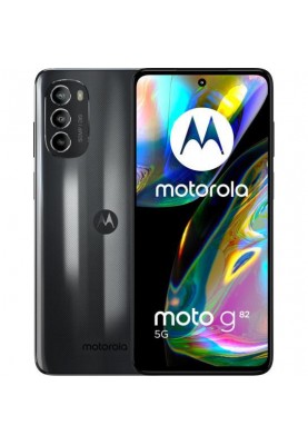 Смартфон Motorola Moto G82 6/128GB Meteorite Gray (PAUA0016)