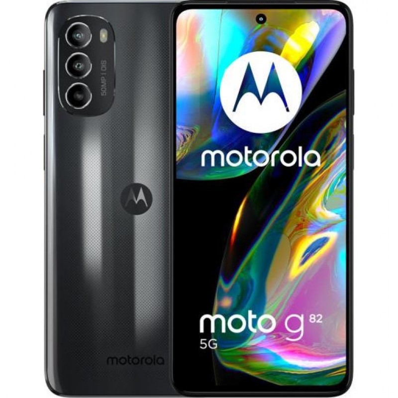 Смартфон Motorola Moto G82 6/128GB Meteorite Gray (PAUA0016)