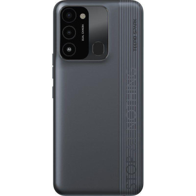 Смартфон Tecno Spark 8С KG5k 4/128GB Magnet Black (4895180777936)