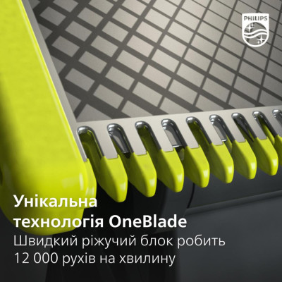 Тример для бороди та вусів Philips OneBlade QP6651/61