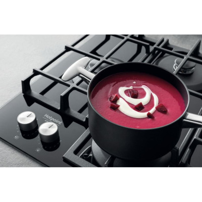 Варильна поверхня газова Hotpoint-Ariston HAGS61FBK