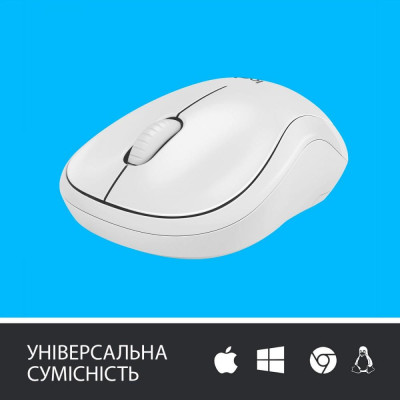 Миша Logitech M220 Silent White (910-006128)