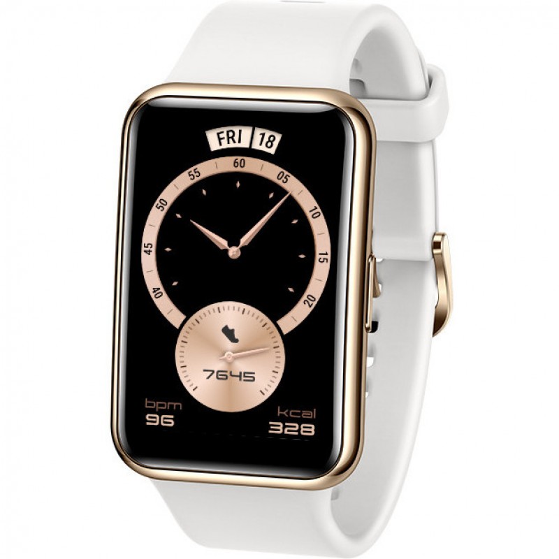 Смарт-годинник HUAWEI Watch Fit Elegant Frosty White (55026300)