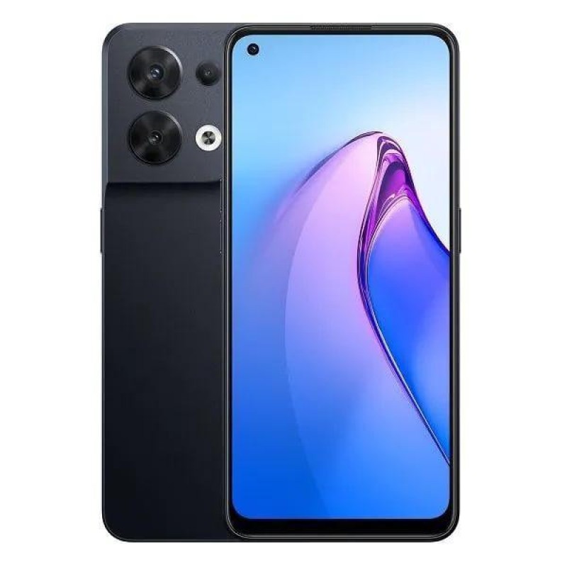 Смартфон OPPO Reno8 5G 8/256GB Shimmer Black