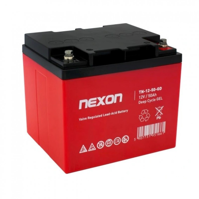 Акумулятор для ДБЖ Nexon GEL DEEP CYCLE 50Ah 12V (TN-12-50-GD)