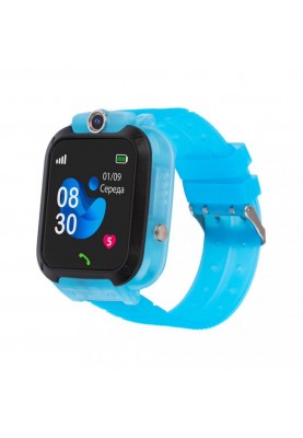 Дитячий розумний годинник AmiGo GO007 FLEXI GPS Blue