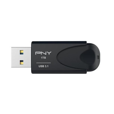 Флешка PNY 1 TB Attache 4 USB3.1 Black (FD1TBATT431KK-EF)