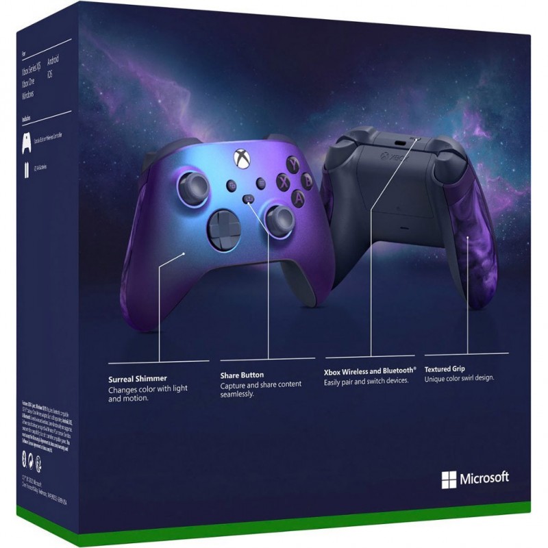 Геймпад Microsoft Xbox Series X | S Wireless Controller Stellar Shift (QAU-00086, QAU-00087)