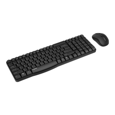 Комплект: клавіатура та миша RAPOO X1800S Black
