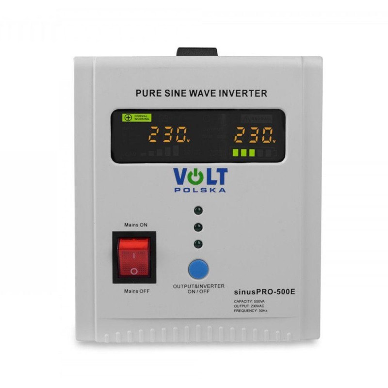 Лінійно-інтерактивний ДБЖ Volt Polska SINUS PRO 500E 12V 300/500W (3SP050012E)