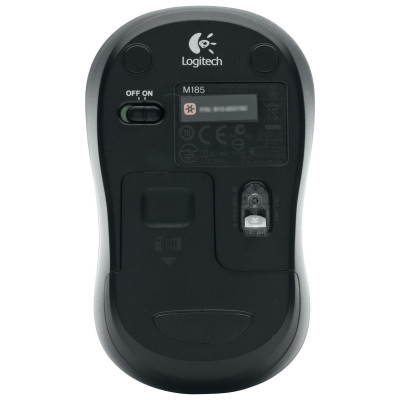 Миша Logitech M185 Wireless Mouse Grey (910-002235, 910-002238, 910-002252)