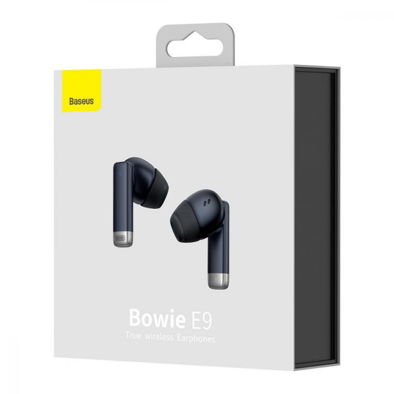 Навушники TWS Baseus Bowie E9 Black (NGTW120001)