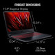 Ноутбук Acer Nitro 5 AN515-57-79TD Shale Black (NH.QESAA.005)