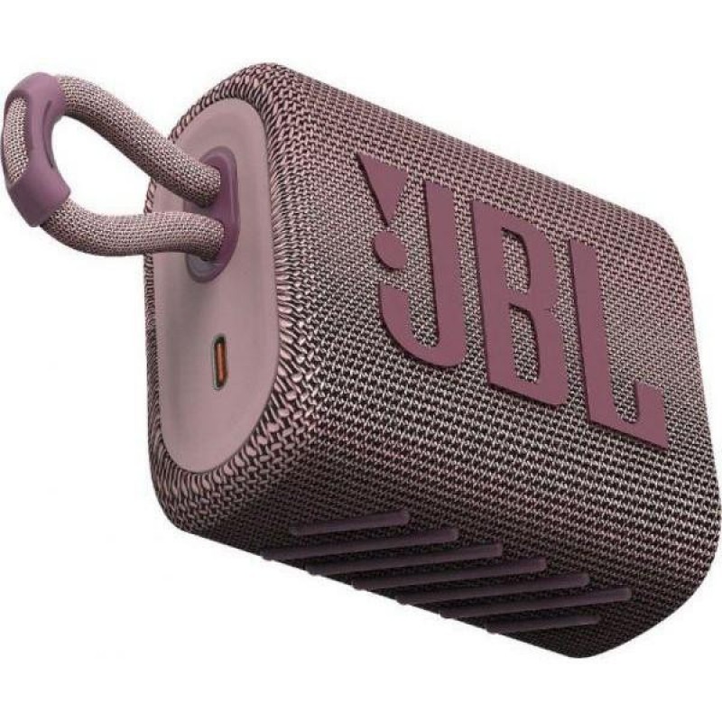 Портативна колонка JBL GO 3 Pink (JBLGO3PINK)