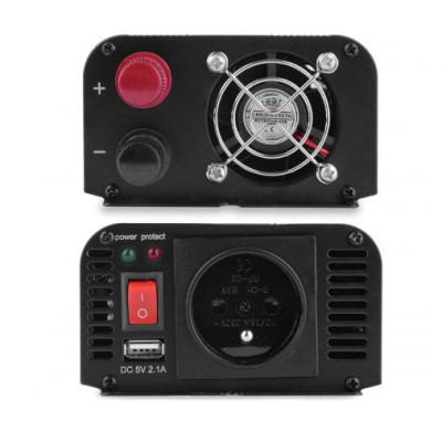 Перетворювач напруги Volt Polska SINUS 1000 12V на 230V 500/1000W (3SIP090012)