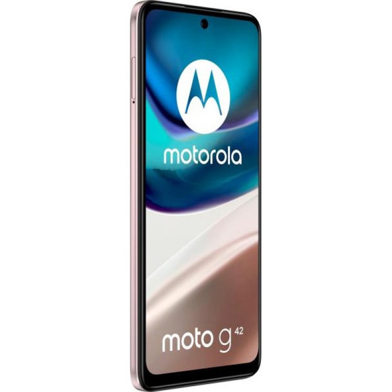 Смартфон Motorola Moto G42 4/128GB Metallic Rose (PAU00019)