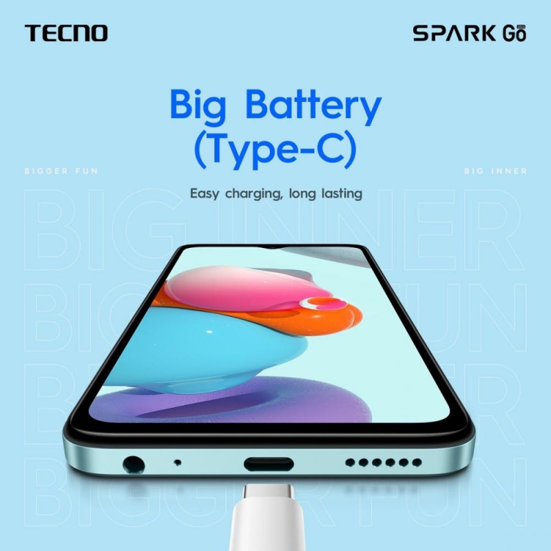 Смартфон Tecno Spark Go 2023 BF7 4/64GB Endless Black (4895180793011)