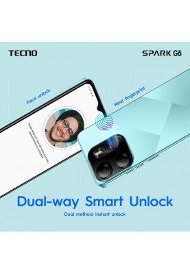 Смартфон Tecno Spark Go 2023 BF7 4/64GB Endless Black (4895180793011)