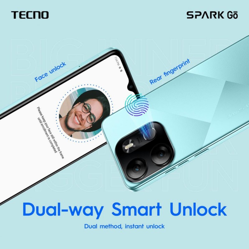 Смартфон Tecno Spark Go 2023 BF7 4/64GB Endless Black (4895180793011)