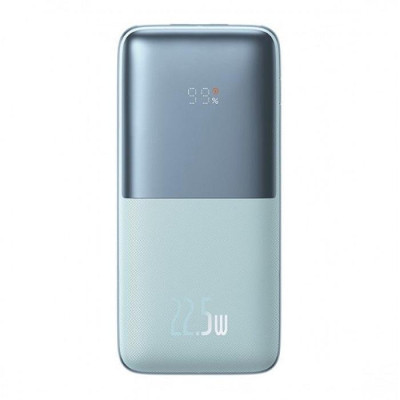 Зовнішній акумулятор (павербанк) Baseus Power Bank 20000mAh Bipow Pro Digital Display PD 22.5W Blue (PPBD030003)