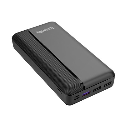 Зовнішній акумулятор (павербанк) ColorWay 30000 mAh High-power Black (CW-PB300LPA3BK-PD)