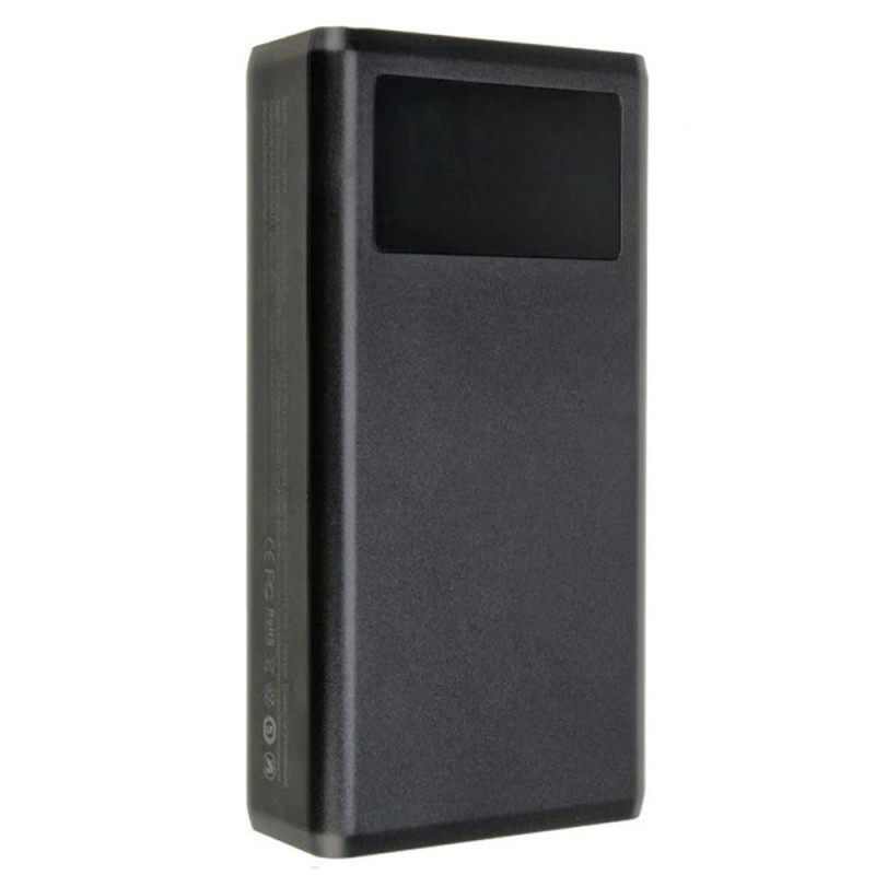 Зовнішній акумулятор (павербанк) XO PR124 Digital Display 40000mAh Black