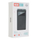Зовнішній акумулятор (павербанк) XO PR124 Digital Display 40000mAh Black