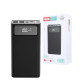 Зовнішній акумулятор (павербанк) XO PR125 37W 50000mAh Black