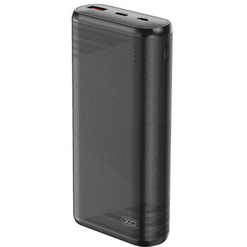 Зовнішній акумулятор (павербанк) XO PR150 20W 20000mAh Black