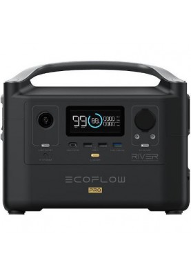 Зарядна станція EcoFlow RIVER Pro 720Wh, 200000mAh, 600W (EFRIVER600PRO)
