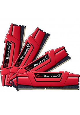 Пам'ять для настільних комп'ютерів G.Skill 64 GB (4x16GB) DDR4 3600 MHz Ripjaws V (F4-3600C19Q-64GVRB)