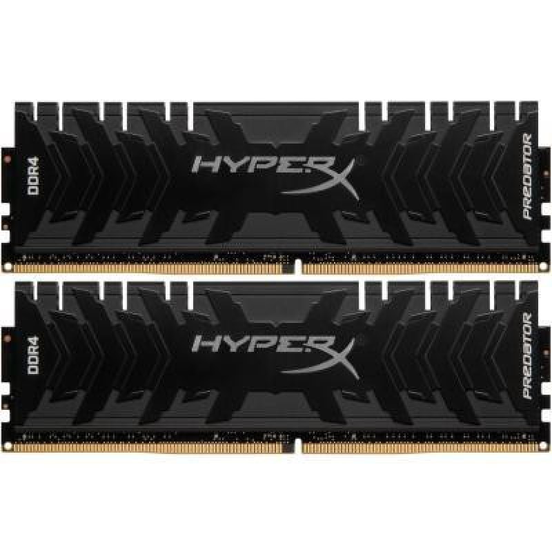 Пам'ять для настільних комп'ютерів HyperX 16 GB (2x8GB) DDR4 3600 MHz Predator (HX436C17PB4K2/16)