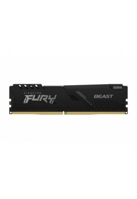 Пам'ять для настільних комп'ютерів Kingston FURY 16 GB (2x8GB) DDR4 2666 MHz Beast Black (KF426C16BBK2/16)