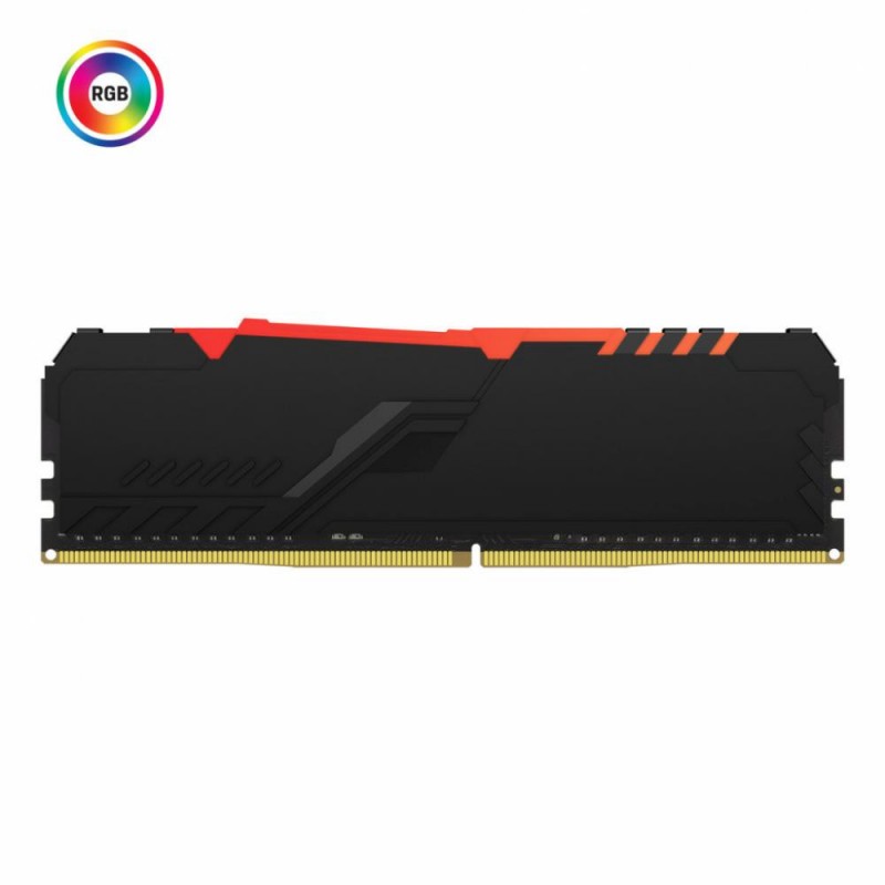 Пам'ять для настільних комп'ютерів Kingston FURY 16 GB DDR4 3200 MHz Beast RGB (KF432C16BB1A/16)